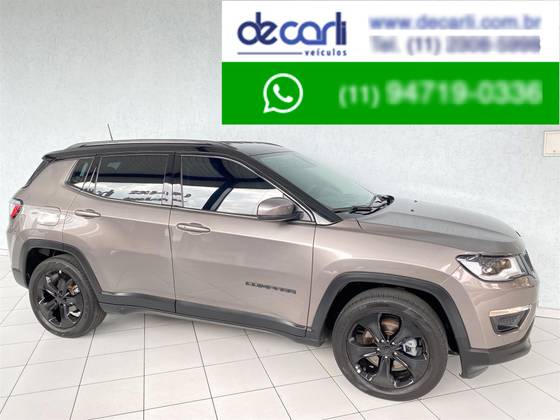 JEEP COMPASS 2.0 16V FLEX NIGHT EAGLE AUTOMÁTICO JEEP COMPASS 2.0 16V FLEX NIGHT EAGLE AUTOMÁTICO